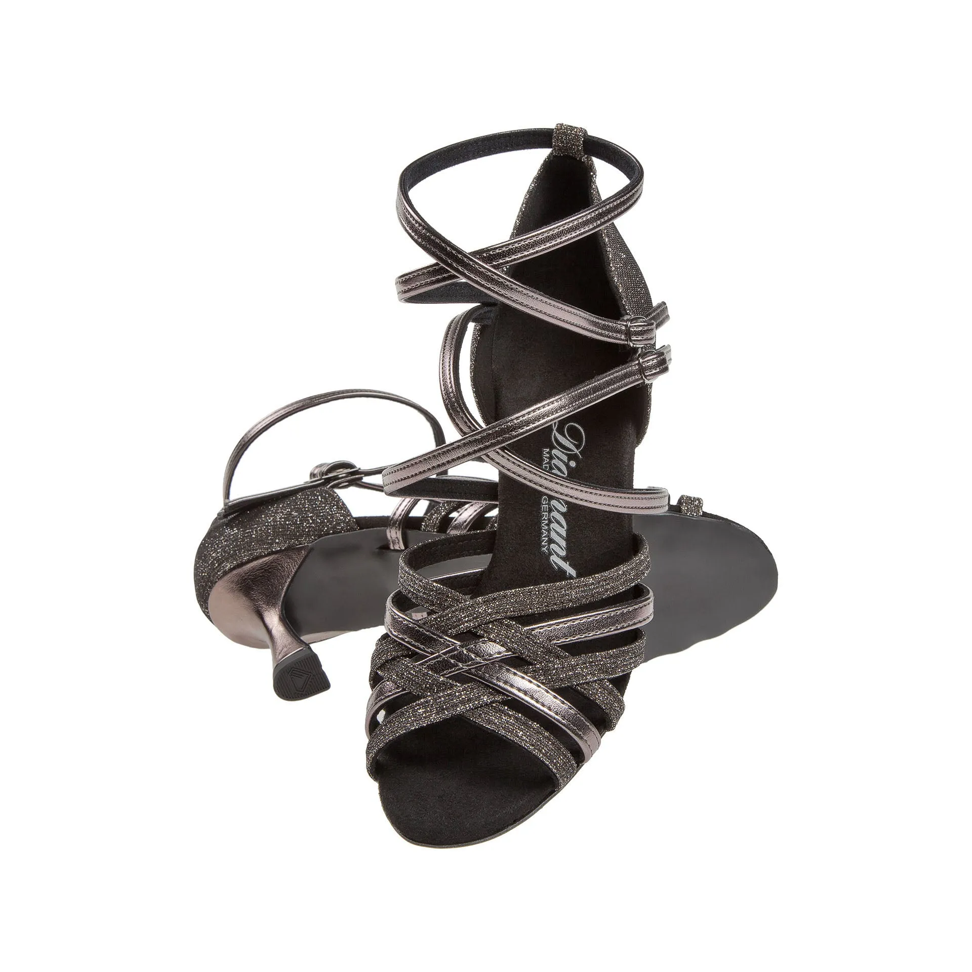 108 Zapatos de danza antracita