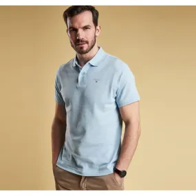 Barbour Sports Polo Light Blue
