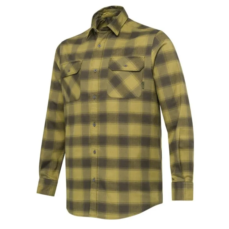 Beretta Camisa de franela cadet Moss Check