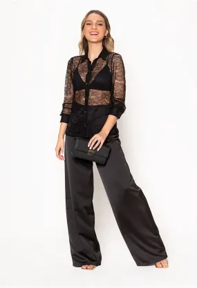 Blusa para dama manga tres cuartos