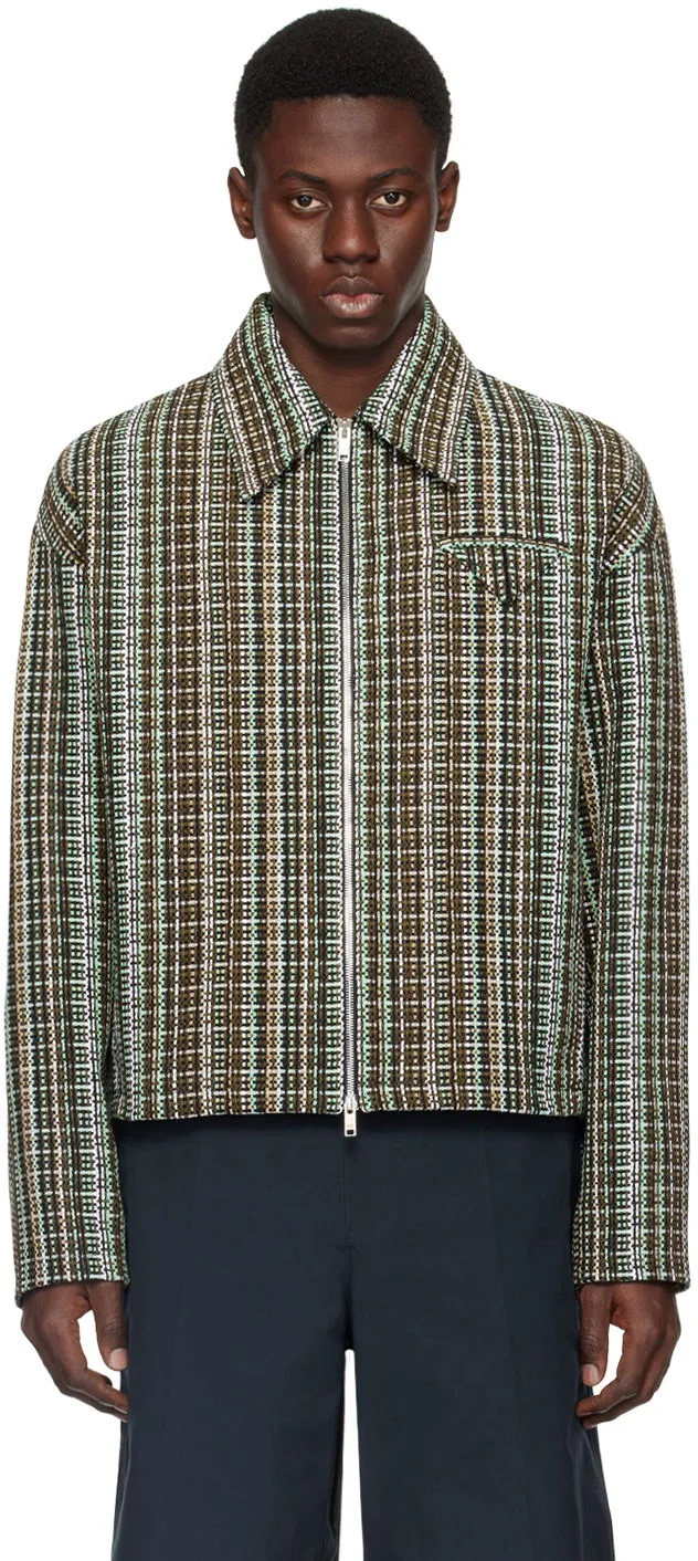 Bottega Veneta Check Jacket
