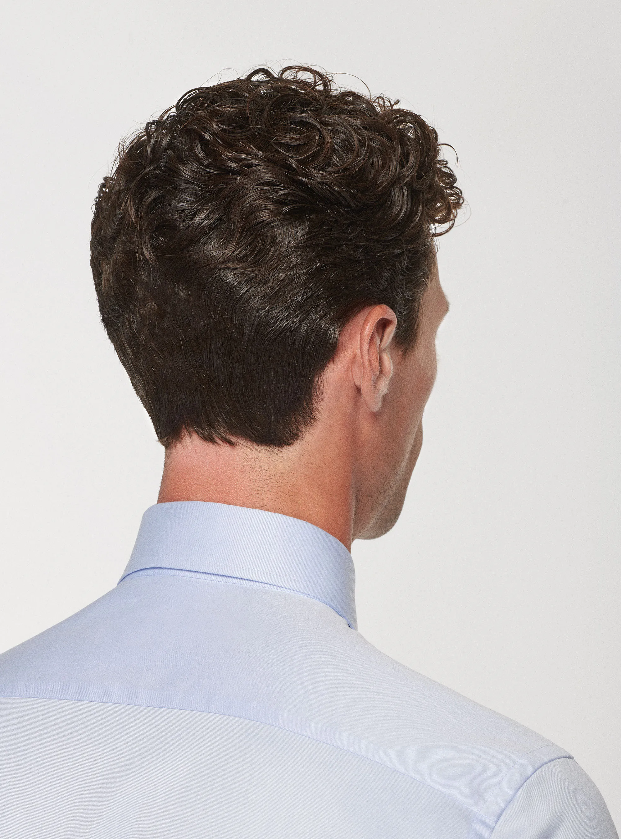 Camisa de sarga de algodón