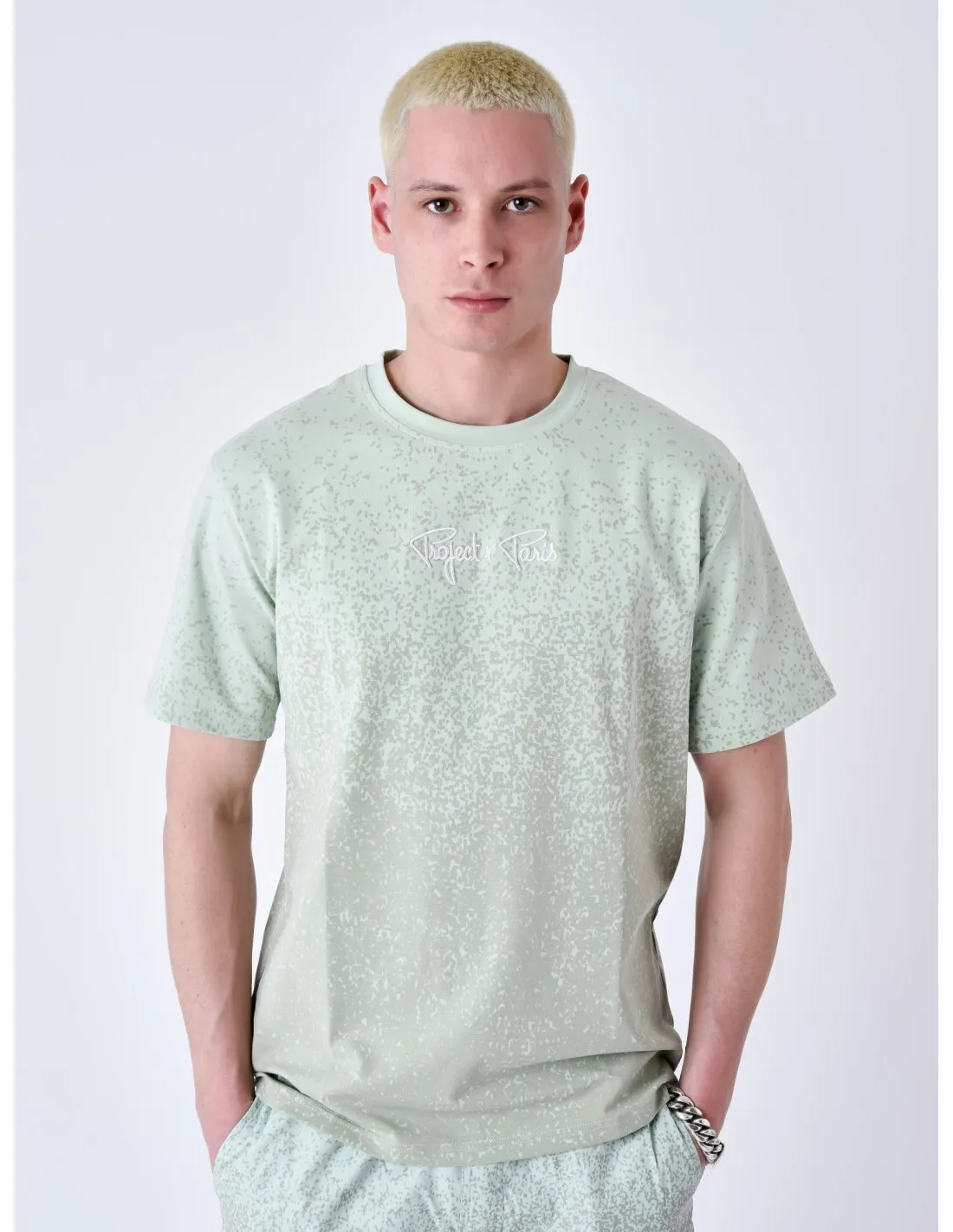 Camiseta con estampado de aerosol de Project X París