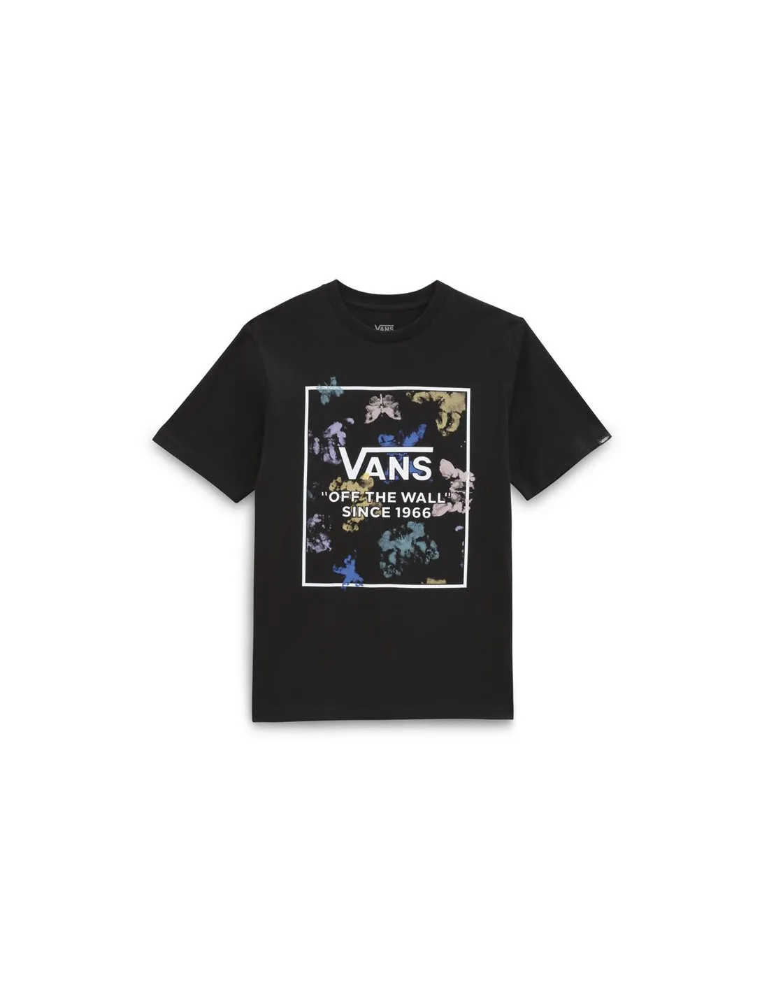 Camiseta Vans Blotterfly Box-B Negro Niño