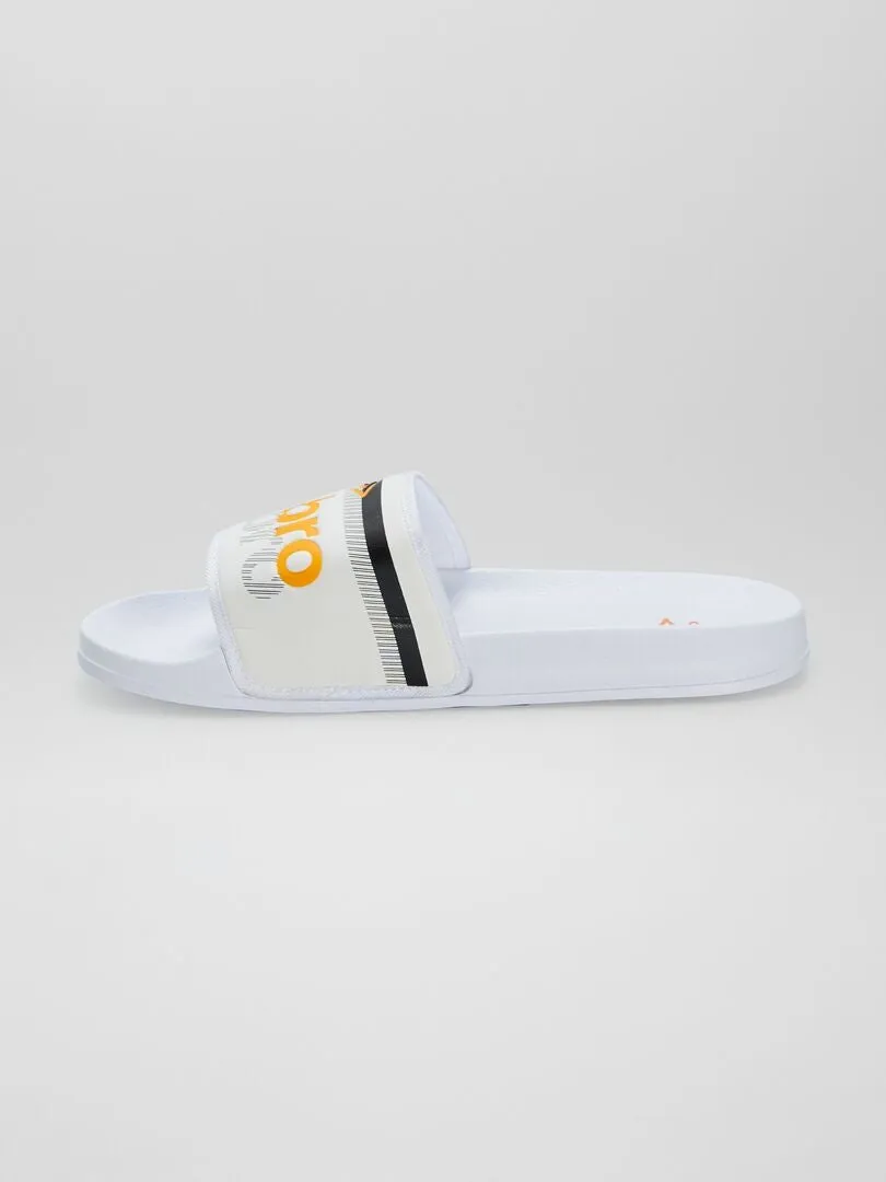 Chanclas de piscina 'Umbro' - BLANCO