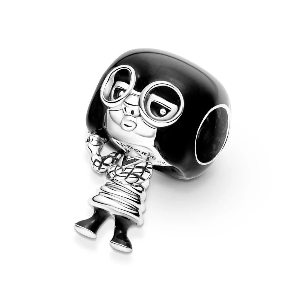 Charm en plata de ley Edna de Pixar