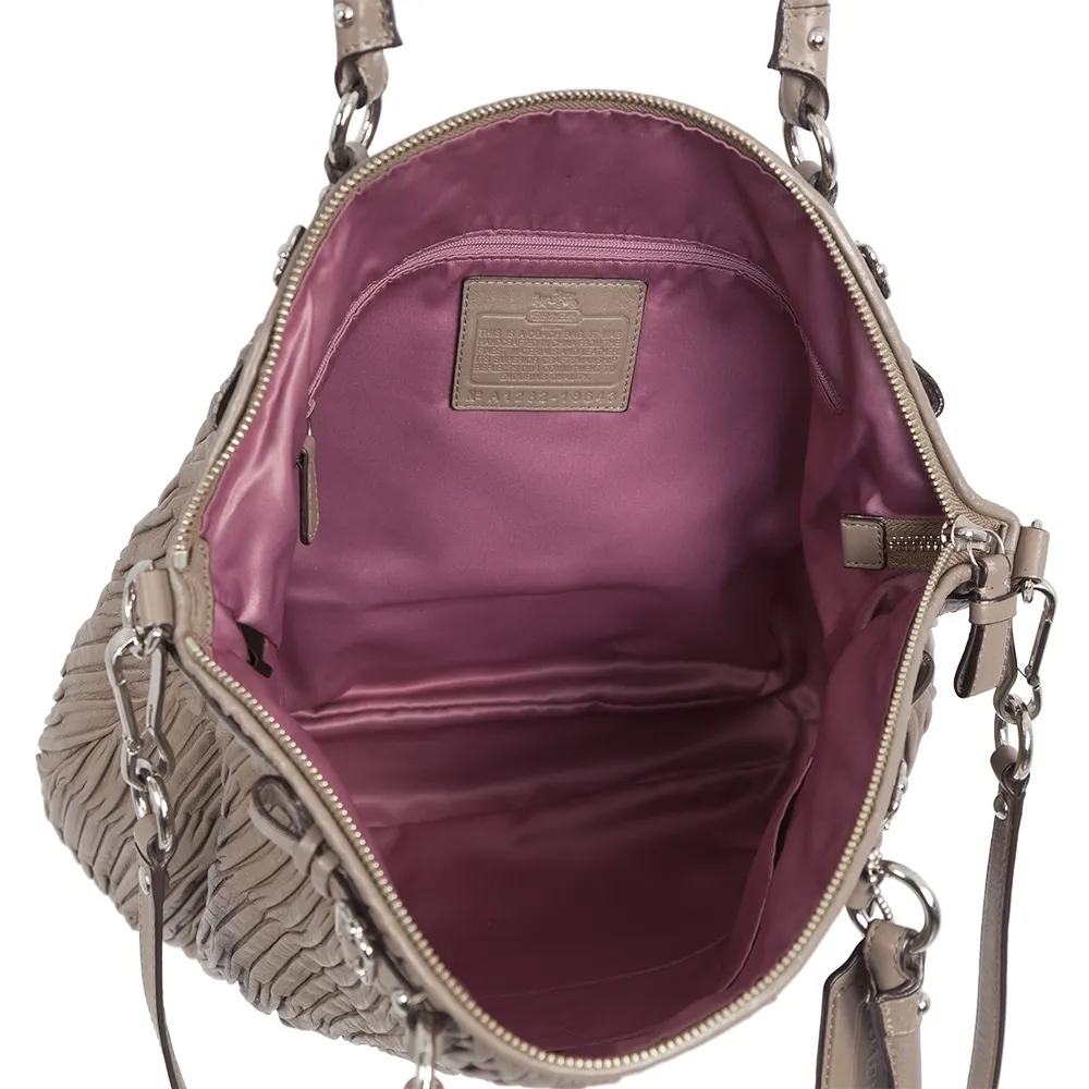 Coach Bolso Sophia Gris Topo