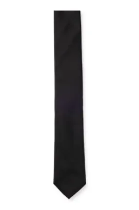 Corbata elaborada en Italia con tejido jacquard de seda pura