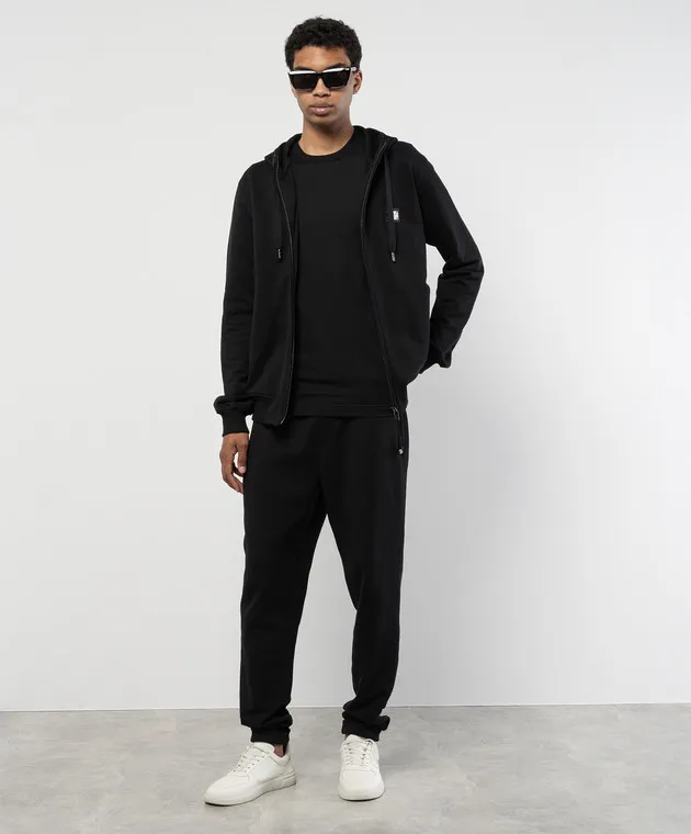 Dolce&Gabbana Black t-shirt with logo patch
