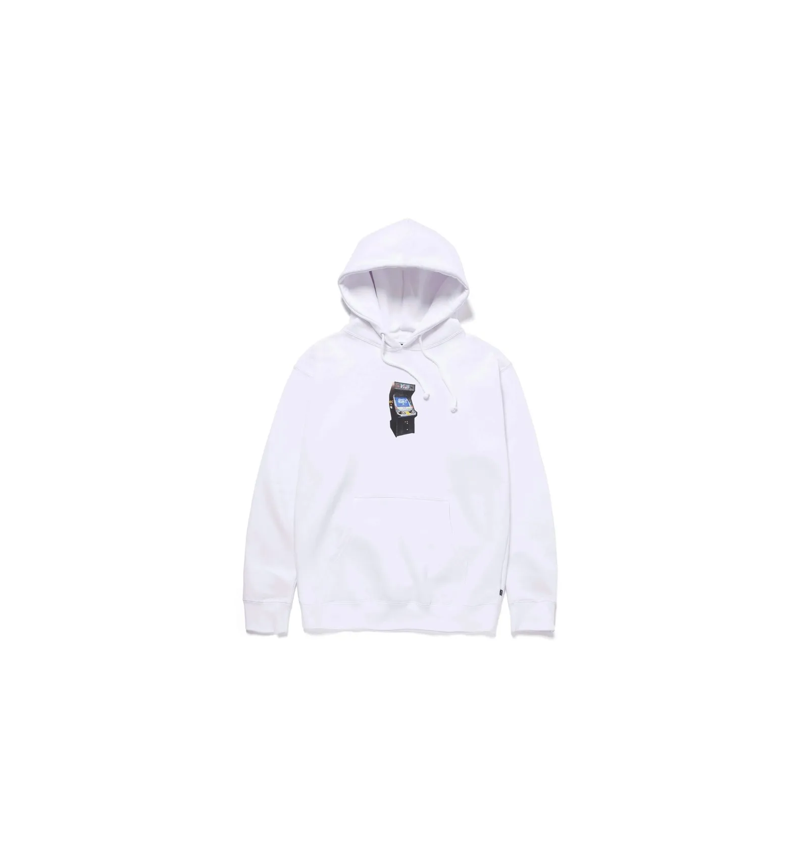 HUF ARCADE P/O HOODIE WHITE