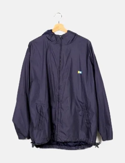 NoName Chaqueta azul marino cremallera
