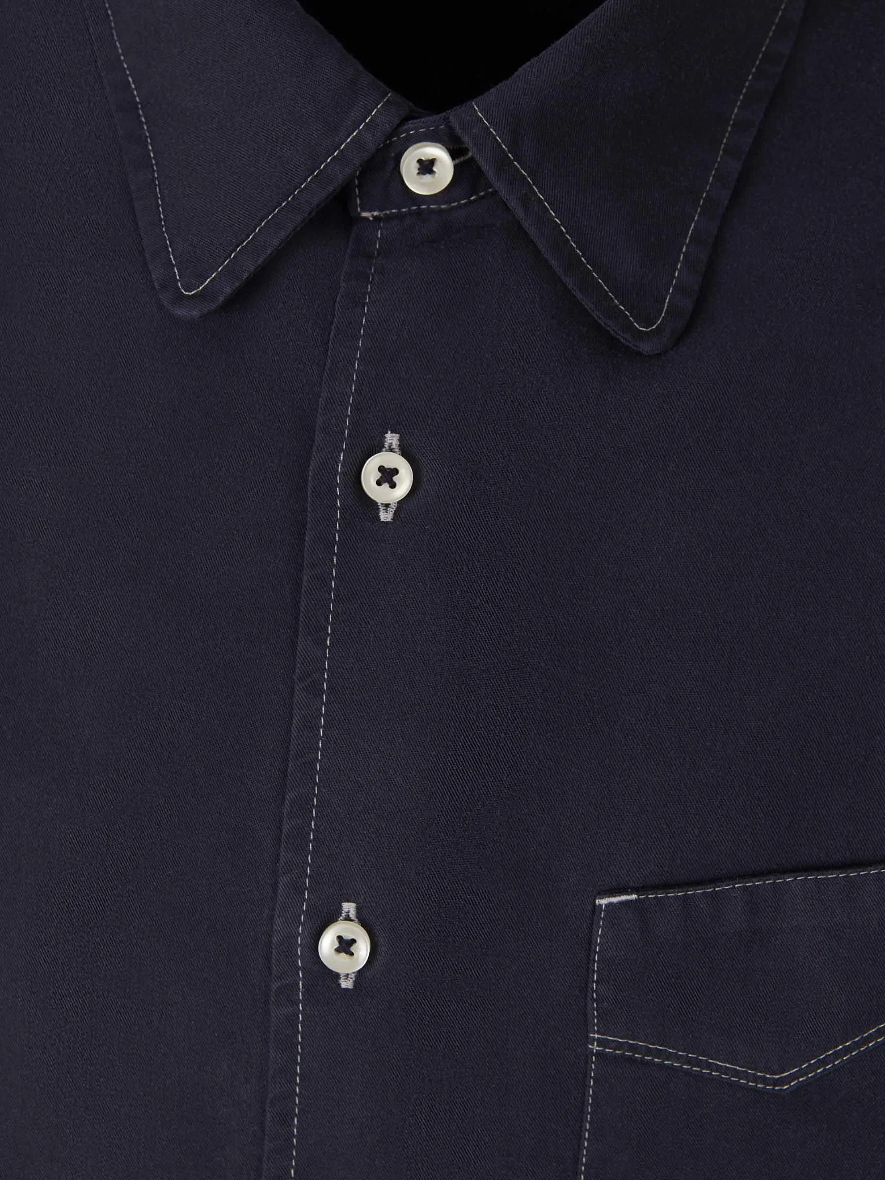 Officine Générale Camisa Benoit Lyocell