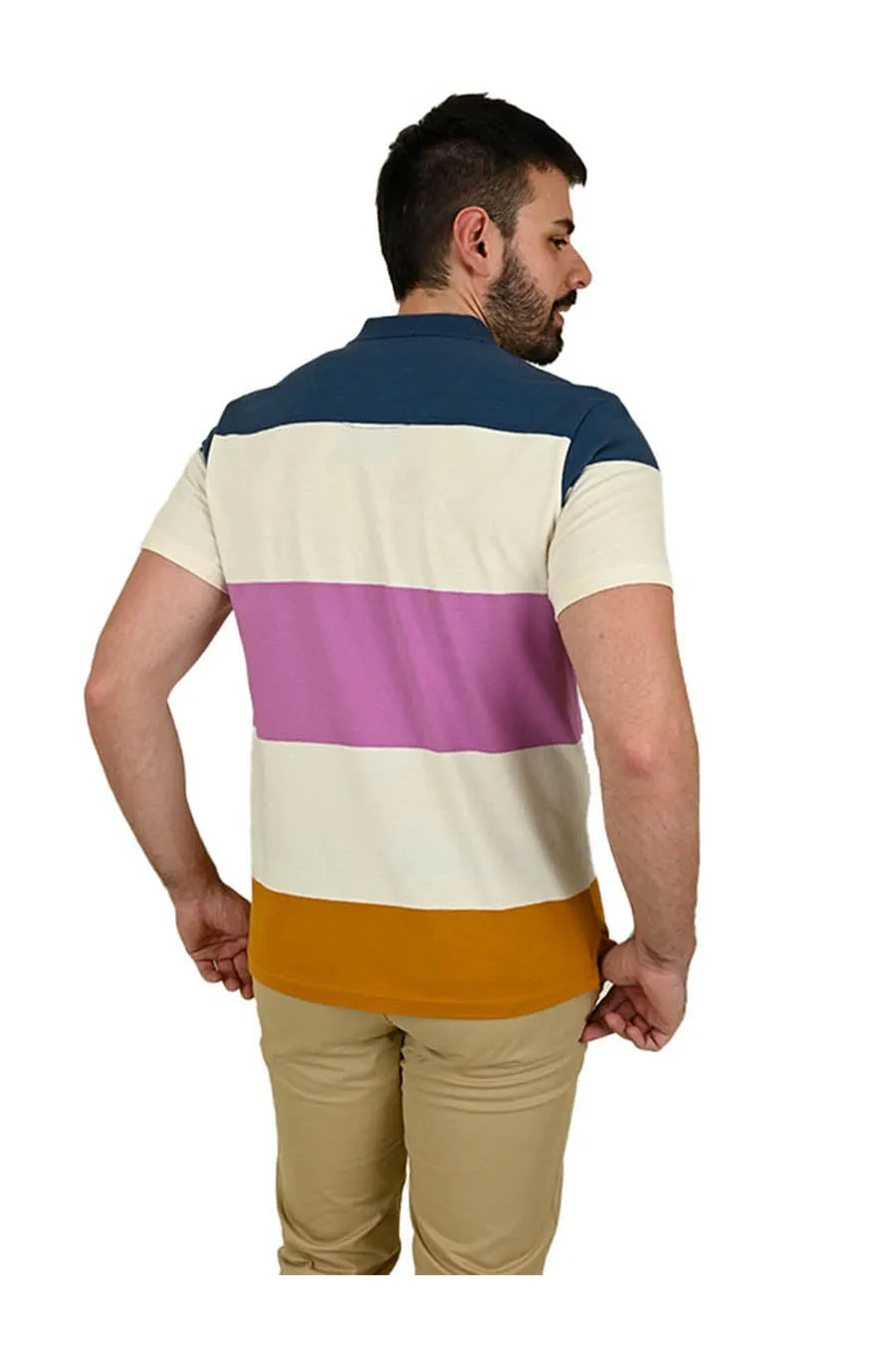 Polo Nadal Manga Corta Slim Fit
