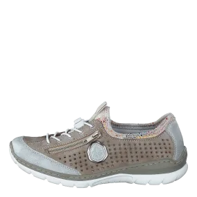 Rieker zapatos L3296-80 Ice/steel