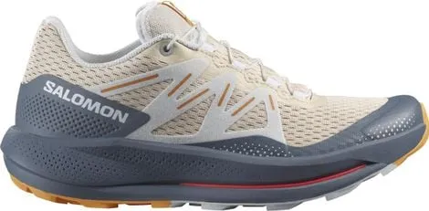 Salomon Zapatillas Salomon Pulsar Trail Beige Azul Mujer