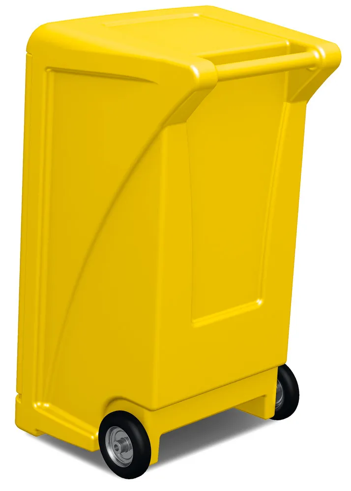 Set móvil de emergencia DENSORB, absorbente en amarillo señal Caddy Extra Large versión Aceite