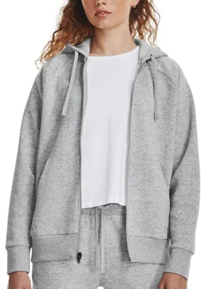 Sudadera Under Armour UA Rival Fleece FZ Hoodie-GRY