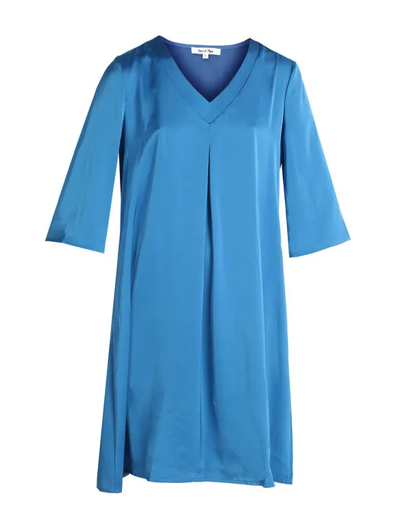 Sweet Miss Vestido de mujer efecto seda con manga 3/4