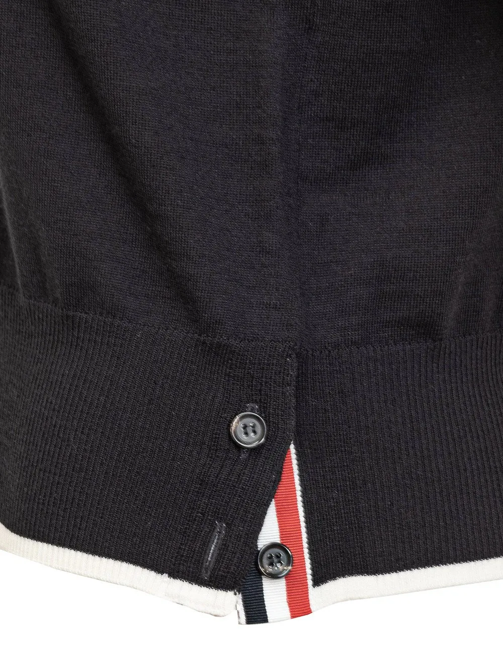THOM BROWNE Virgin Wool 4-Bar Pullover