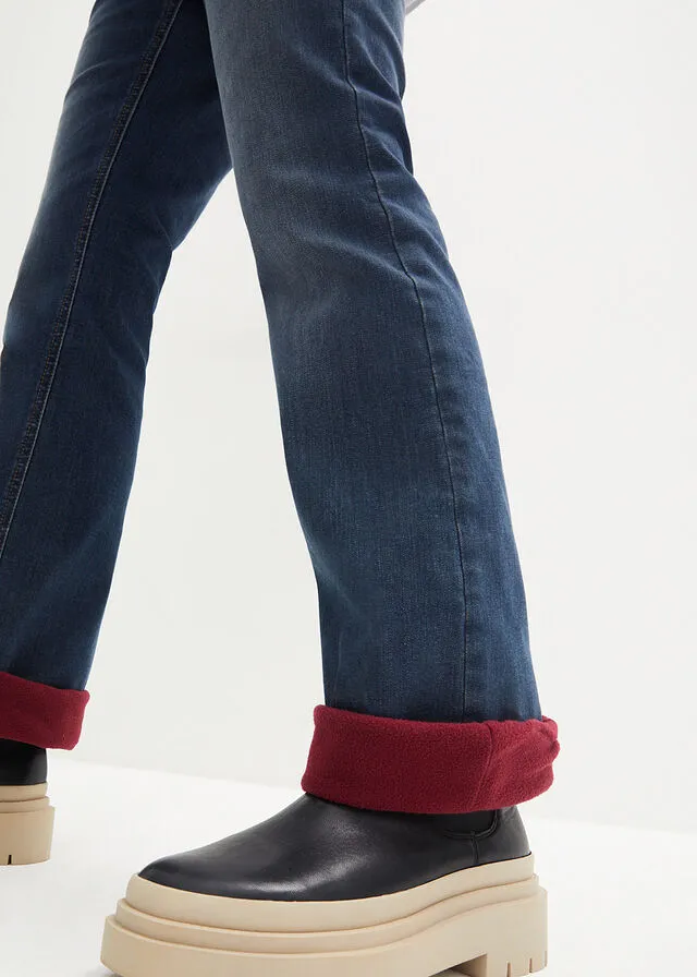 Vaqueros premamá denim oscuro usado