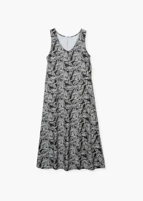Vestido midi holgado para dama LOSAN.